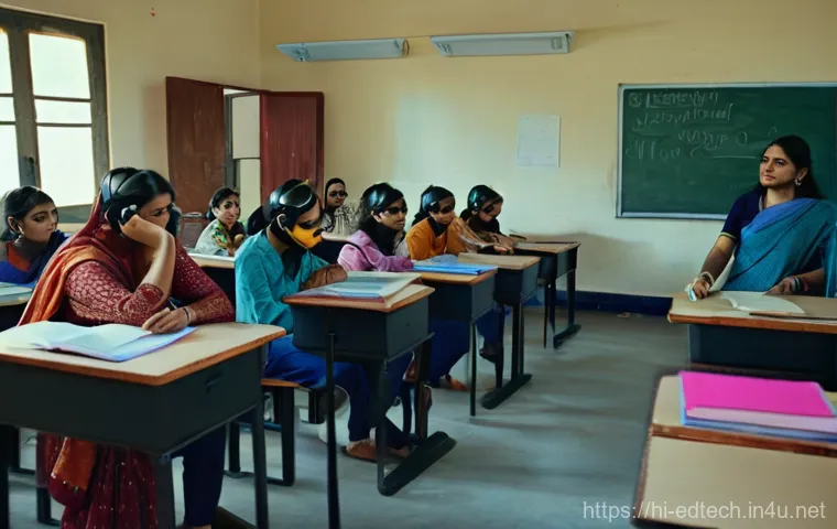 교육공학과 VR 실험실 구축 - Here are three detailed image generation prompts in English, based on the provided text, while stric...