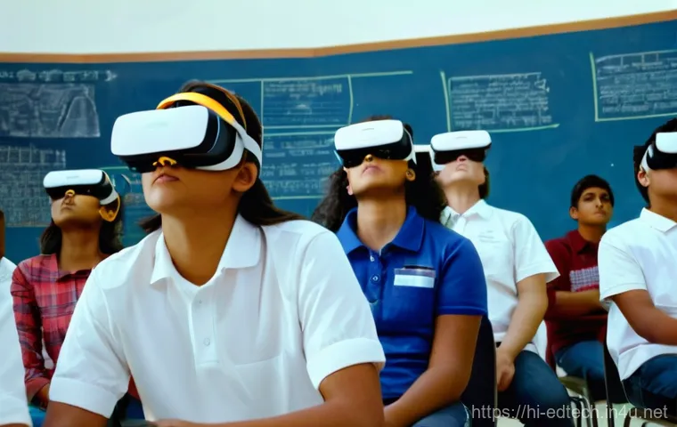 교육공학과 VR 실험실 구축 - Prompt 1: Immersive Learning in an Indian VR Classroom**