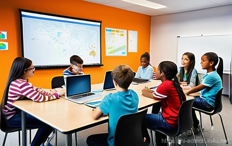 교육공학과 협력학습 - **Prompt 2: Personalized AI Tutoring Session**
    A bright and engaged child, approximately 9-11 ye...