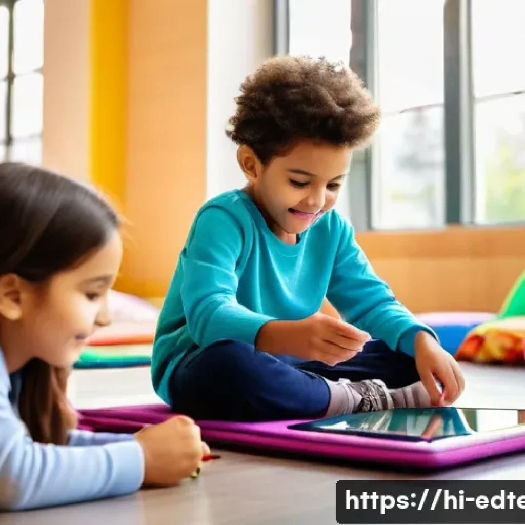 교육공학과 전자 교과서 - Digital Revolution and Accessible Learning**
A vibrant and diverse group of elementary school childr...