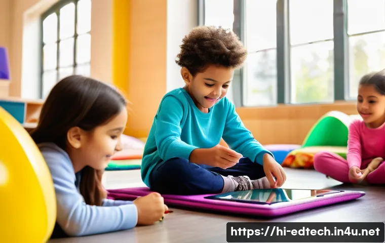 교육공학과 전자 교과서 - Digital Revolution and Accessible Learning**
A vibrant and diverse group of elementary school childr...