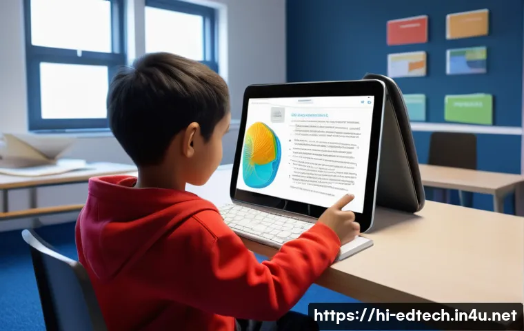 교육공학과 전자 교과서 관련 이미지 1